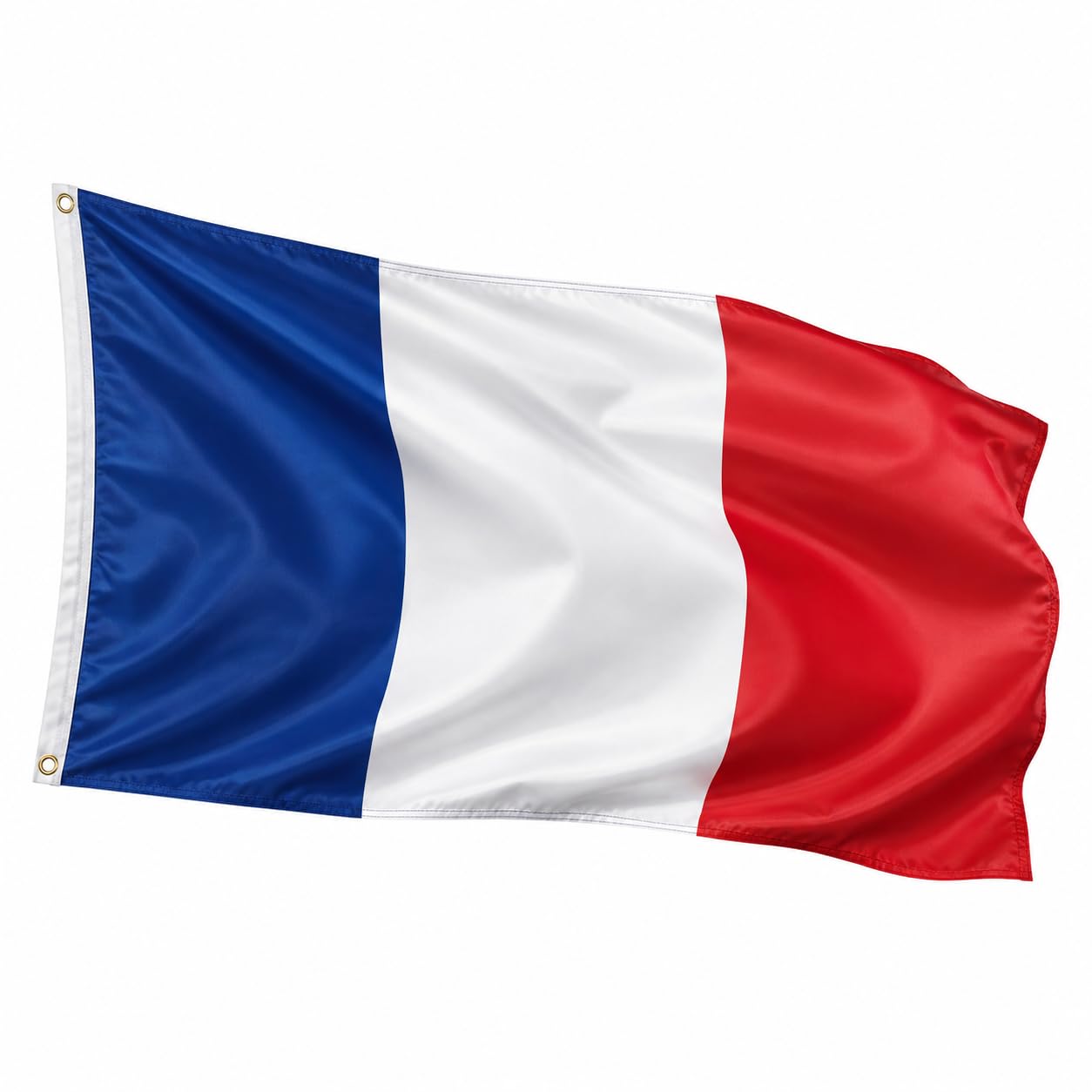 YESAH Cape Drapeau Français pour Coupe du Monde 2026,90x150cm,Cape de Supporter France en Polyester, Légère et Portable pour Stade, Matchs, Fêtes et Événements Sportifs