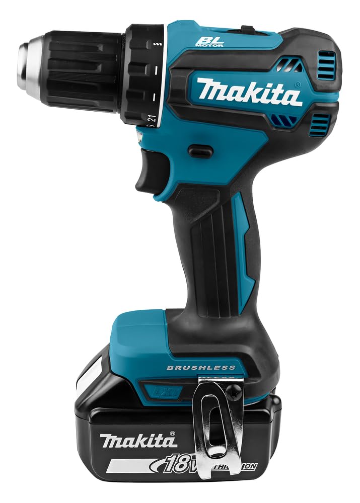 Perceuse visseuse 18V LXT (2x5,0 Ah) en MAKPAC - MAKITA DDF485RTJ