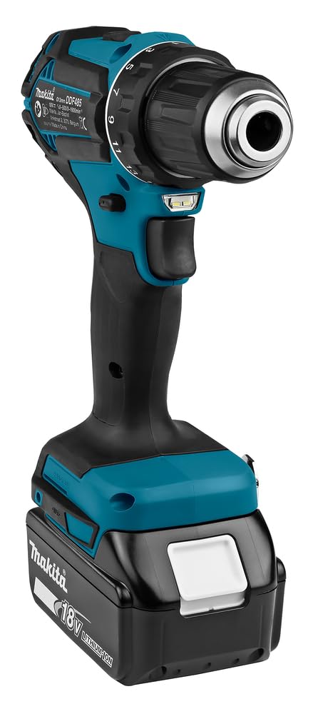 Perceuse visseuse 18V LXT (2x5,0 Ah) en MAKPAC - MAKITA DDF485RTJ
