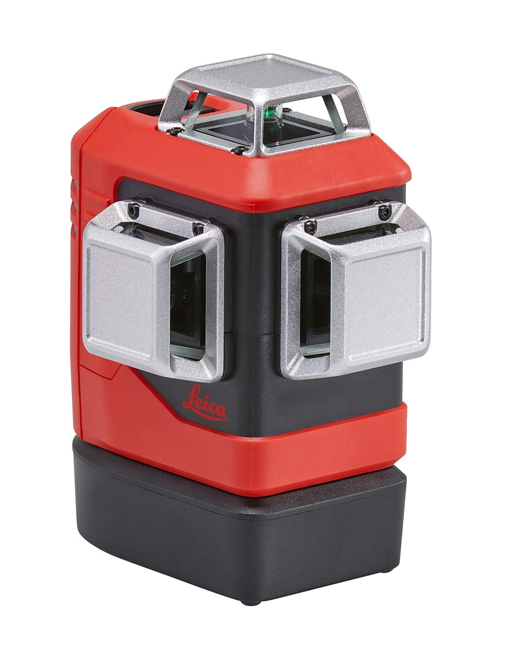 Leica Lino L6G – laser ligne 3x360 degrés avec batterie Li-ion, chargeur, adaptateur magnétique innovant et support mural, en coffret (laser vert, portée : 35 m)