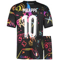 Maillot de Foot France Mbappé - Tenue de Football - Enfants et Adultes - Ensemble Foot