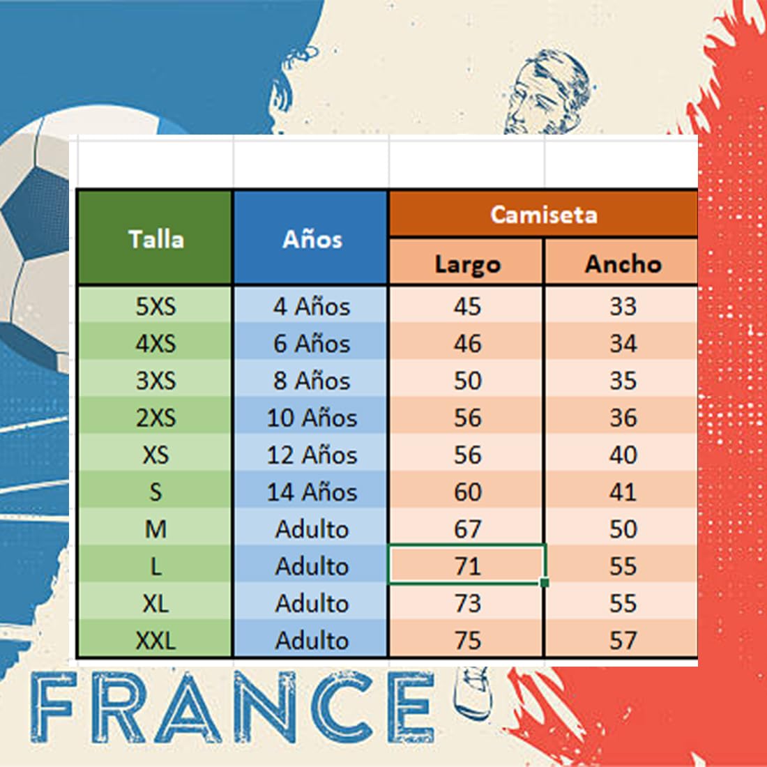 T-shirt de France, vêtements de football, adultes unisexe, t-shirt de football, cadeaux de football, t-shirt de sport, vêtements de sport