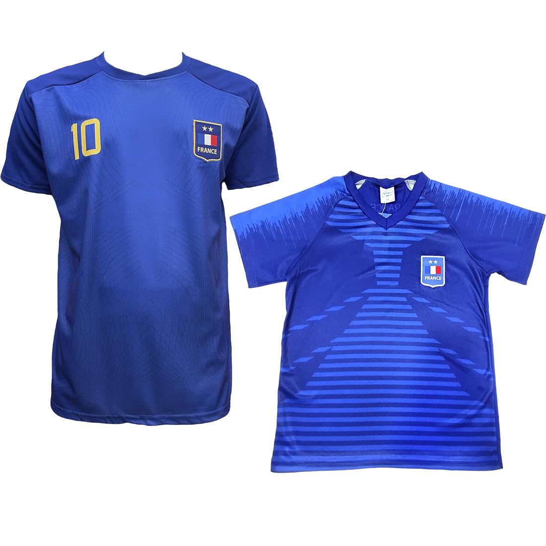 T-shirt de France, vêtements de football, adultes unisexe, t-shirt de football, cadeaux de football, t-shirt de sport, vêtements de sport