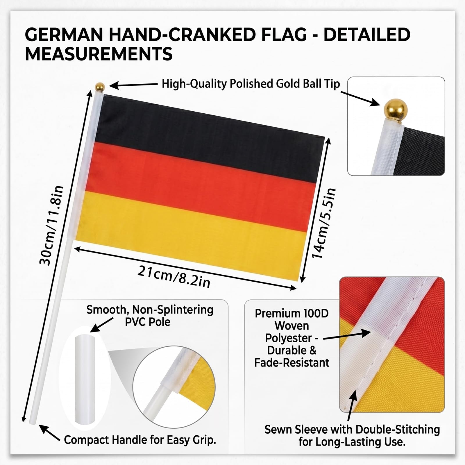 YESAH Cape Drapeau Français pour Coupe du Monde 2026,90x150cm,Cape de Supporter France en Polyester, Légère et Portable pour Stade, Matchs, Fêtes et Événements Sportifs