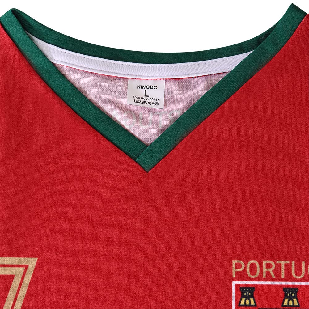 Kingdo Voetbalshirt T-Shirt Garçon (Lot de 1)