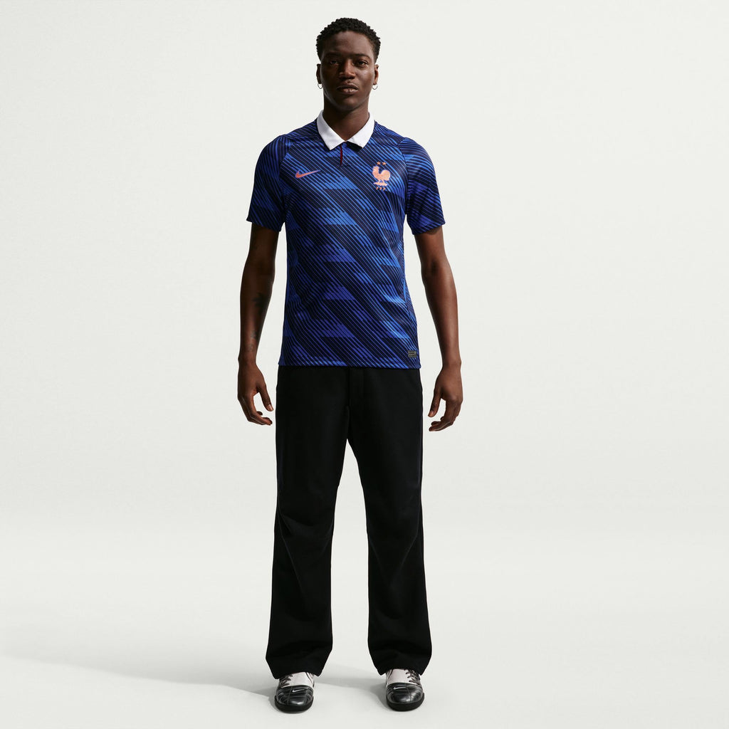 Nike FFF 2026 Stadium Domicile Maillot de Foot Replica Nike Dri-fit pour Homme Réplique du Maillot de Football Homme (Lot de 1)