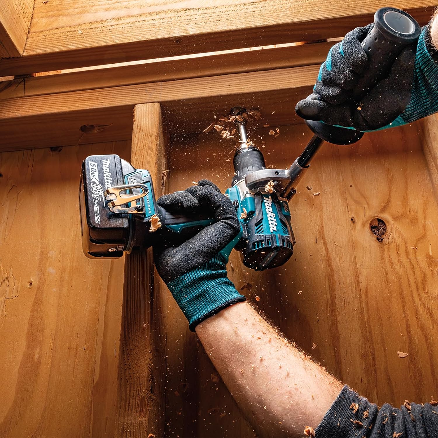 Perceuse à percussion 18V LXT (machine seule) - MAKITA DHP489Z