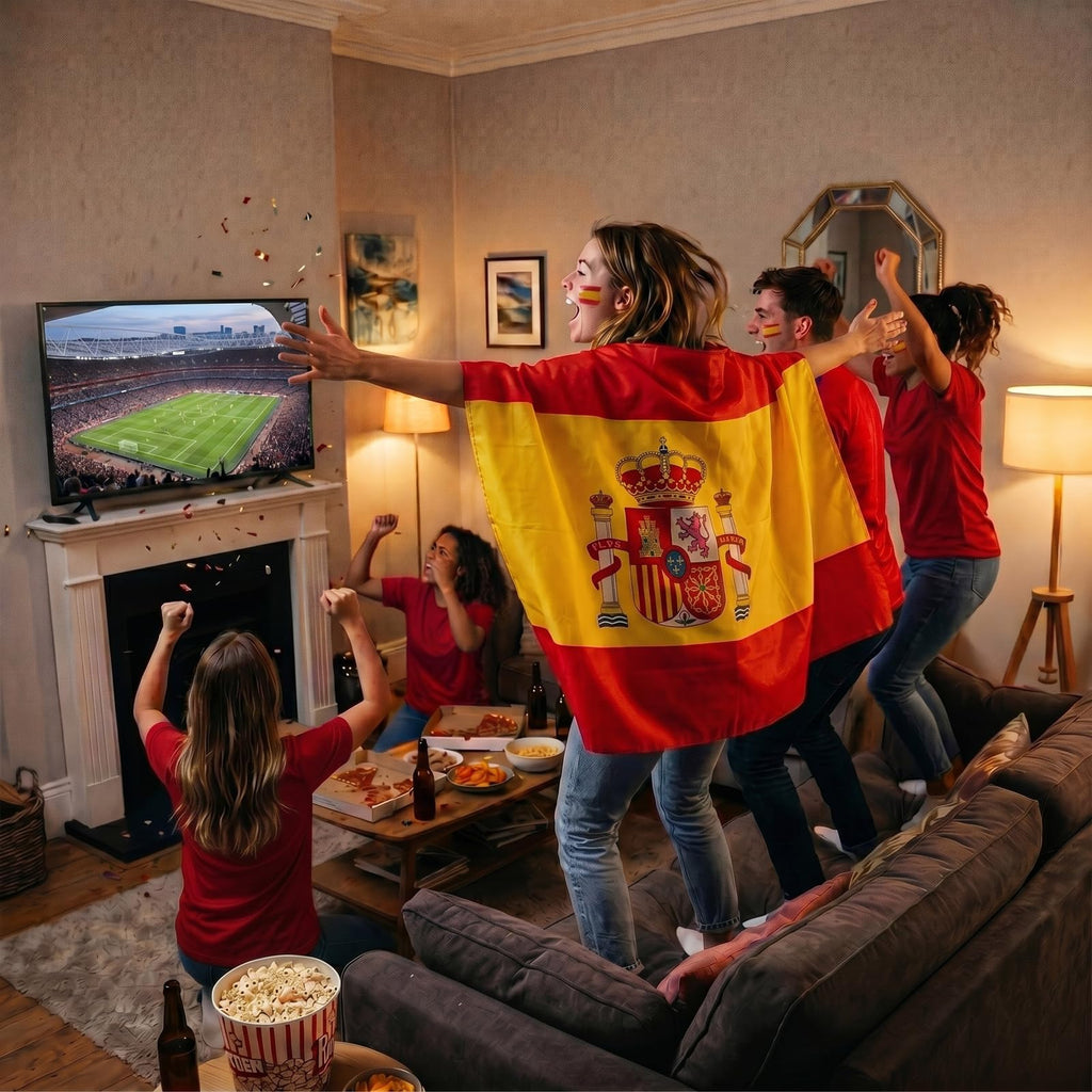 YESAH Cape Drapeau Français pour Coupe du Monde 2026,90x150cm,Cape de Supporter France en Polyester, Légère et Portable pour Stade, Matchs, Fêtes et Événements Sportifs