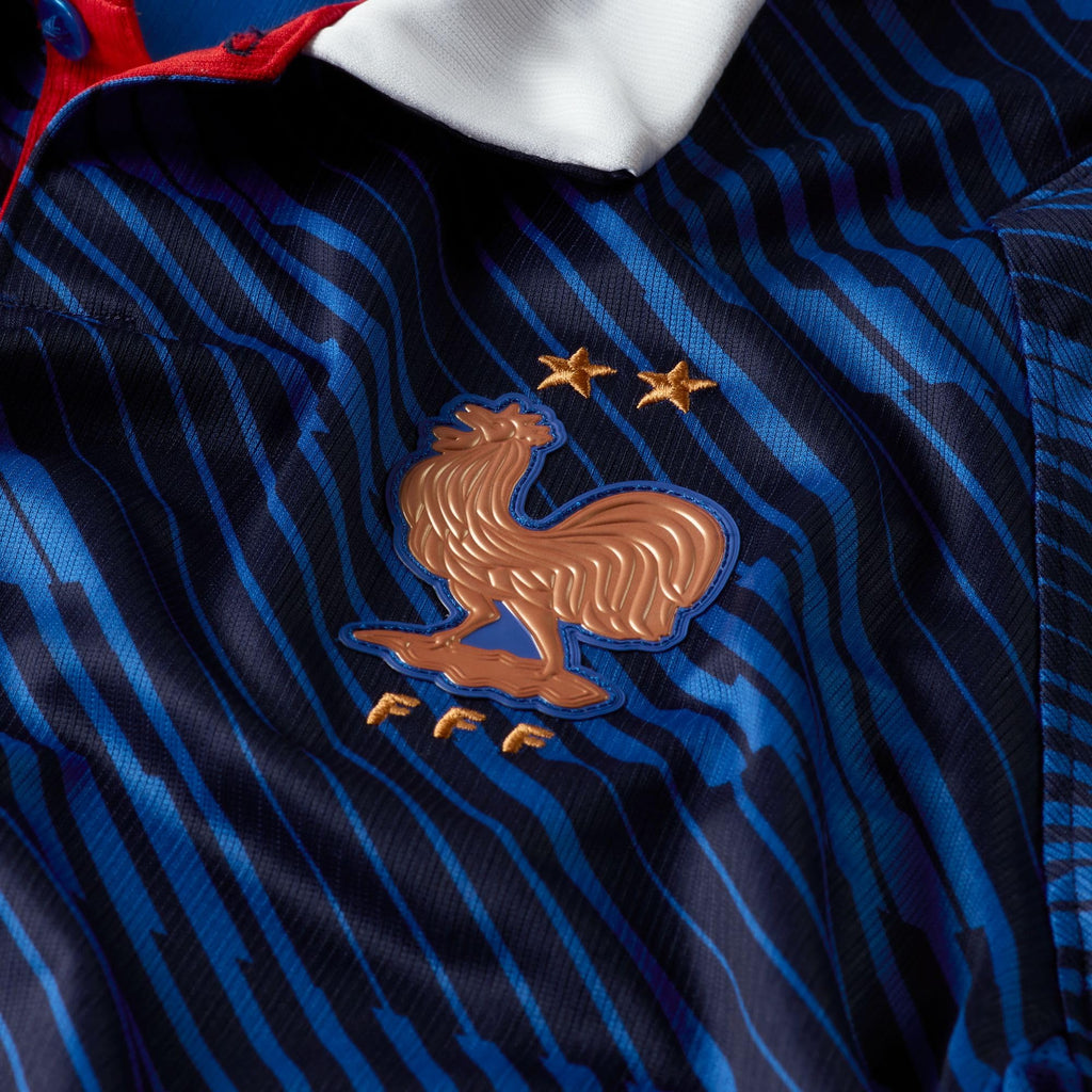 Nike FFF 2026 Stadium Domicile Maillot de Foot Replica Nike Dri-fit pour Homme Réplique du Maillot de Football Homme (Lot de 1)