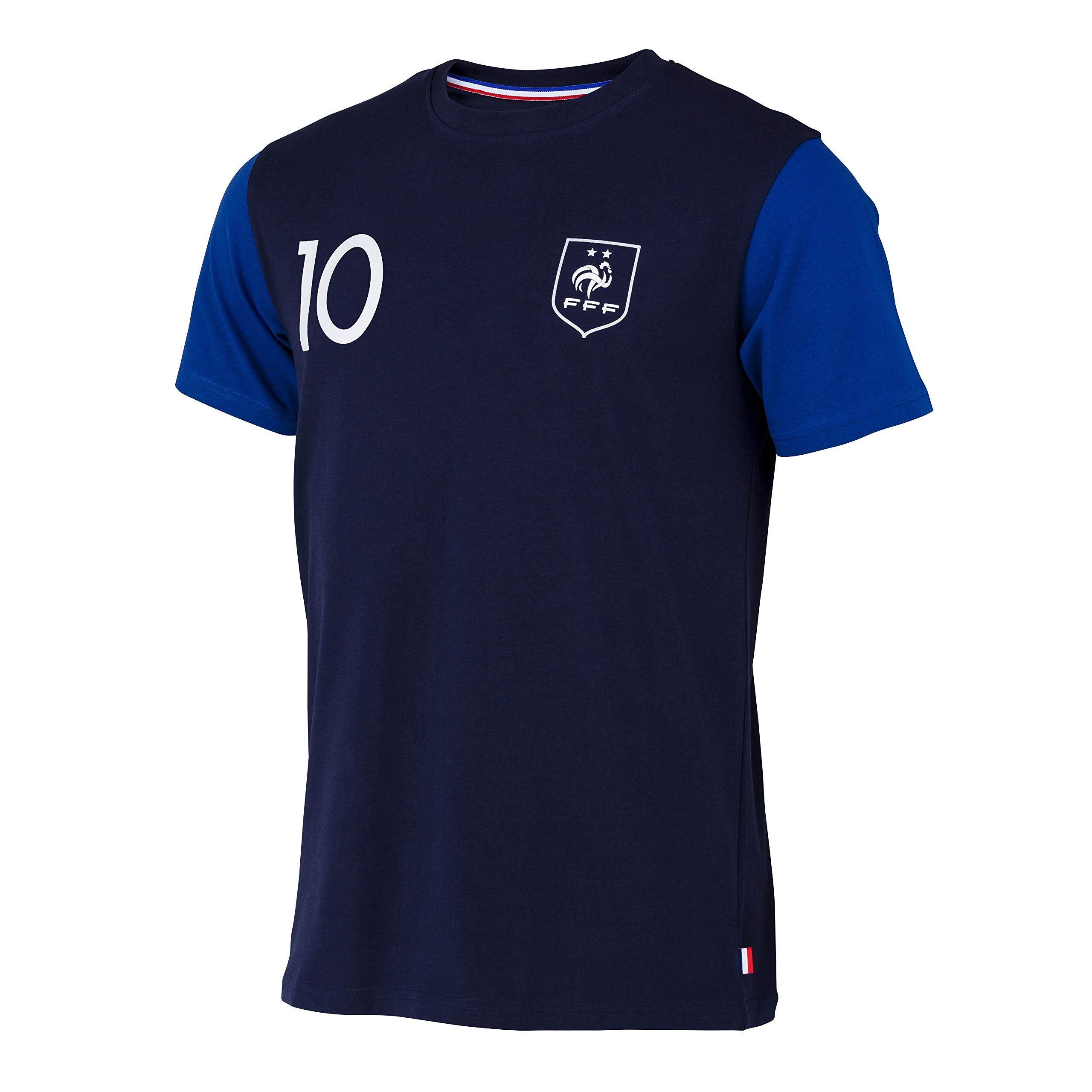 Equipe de France de Football T-Shirt FFF - Kylian MBAPPE - Collection Officielle Taille Homme