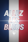 Fond d'écran Allez les Bleus France